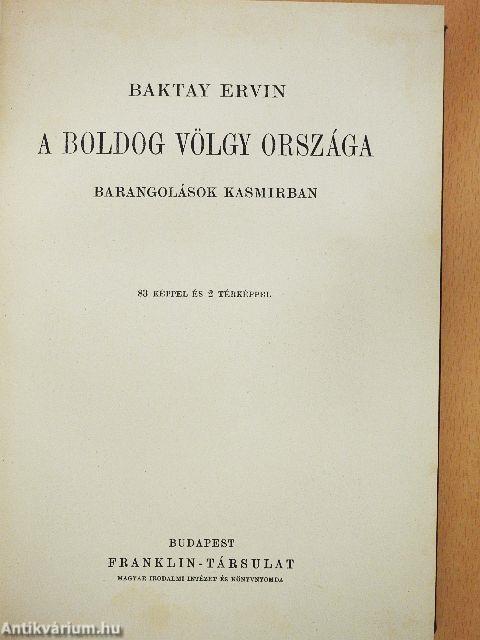 A boldog völgy országa