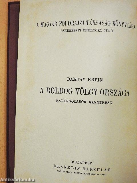 A boldog völgy országa