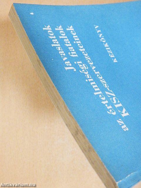 Javaslatok az értelmiségi fiatalok KISZ-szervezeteinek