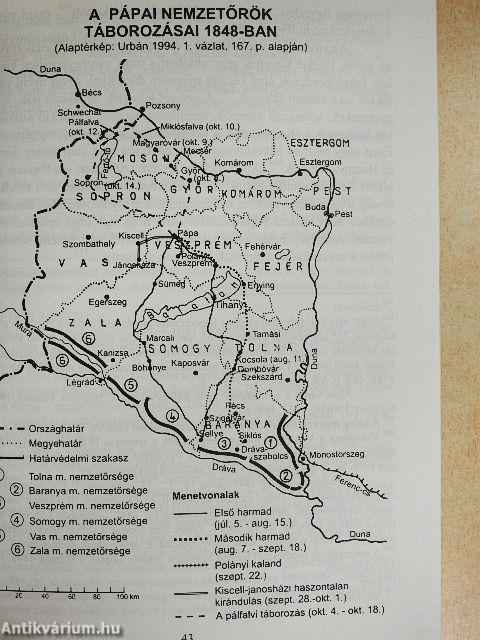 Plosszer Ferenc káplán feljegyzései 1848-1849-ről a pápai Szent István Római Katolikus Plébánia historia domusában