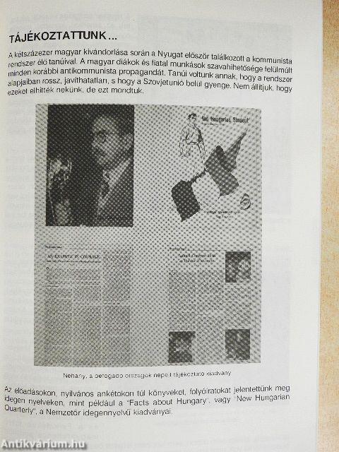 "Az emigráció a hazáért"