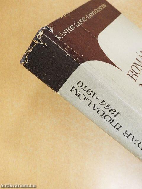 Romániai magyar irodalom 1944-1970