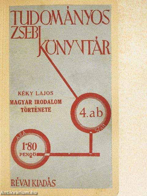 A magyar irodalom története