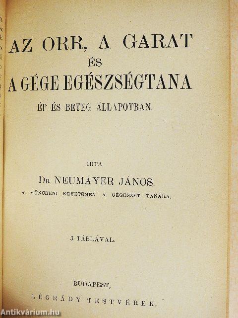 Egészségi útmutató I-III.