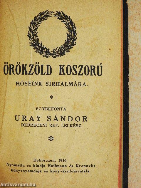 Örökzöld koszorú