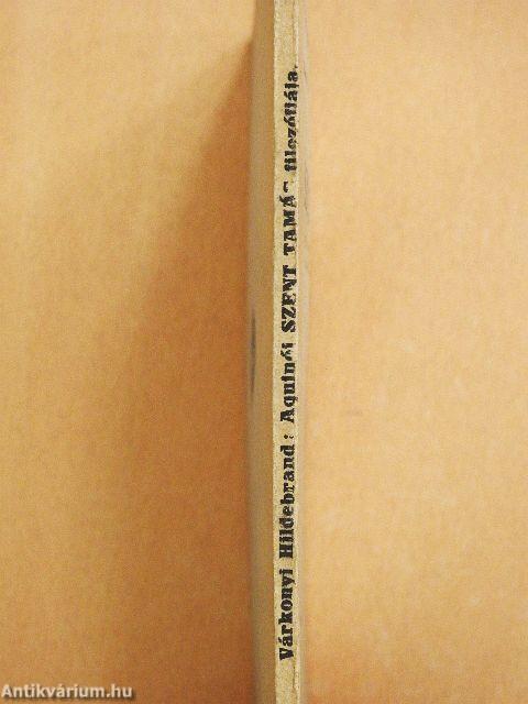 Aquinói Szent Tamás filozófiája