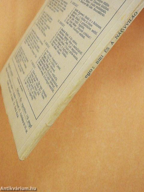 Biri és a nagyvilág