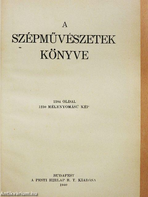 A szépművészetek könyve