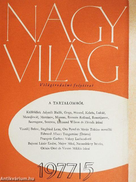 Nagyvilág 1977. május