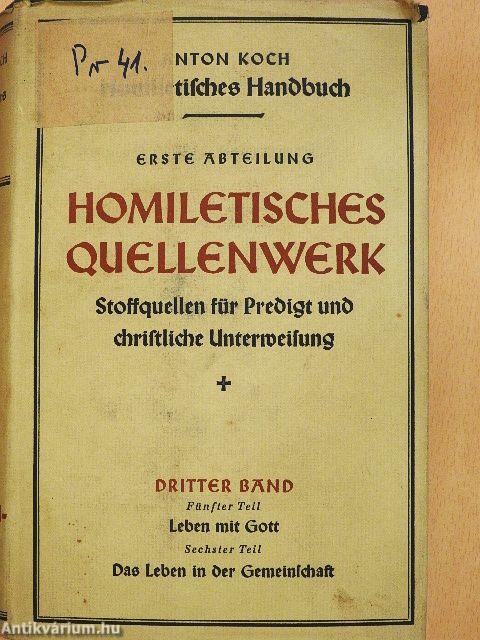 Homiletisches Quellenwerk 5-6.