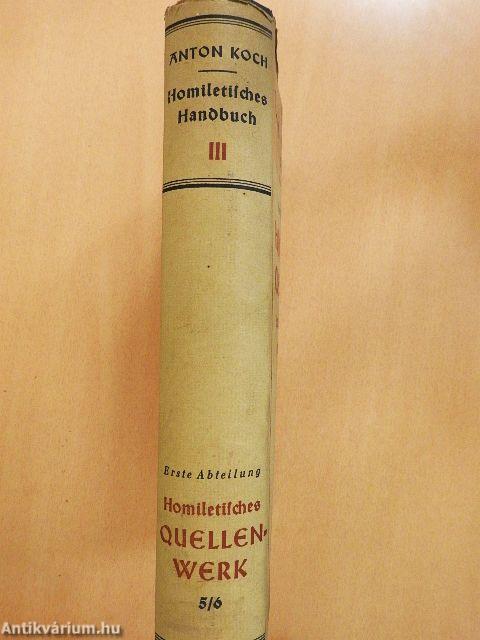 Homiletisches Quellenwerk 5-6.