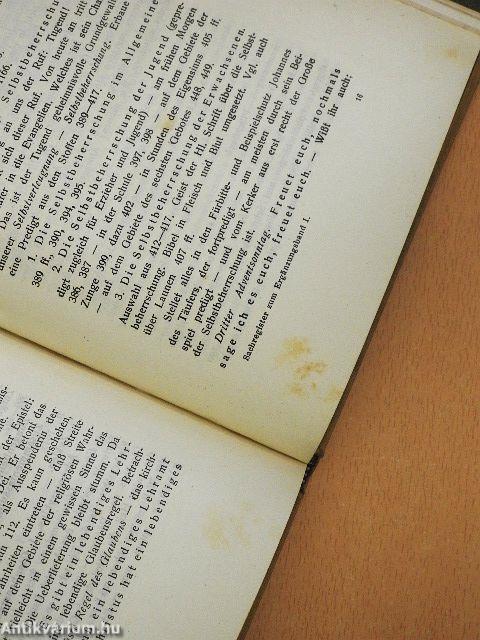 Alphabetisches methodisch-homiletisches Sachverzeichnis zum Homiletischen Ergänzungswerk