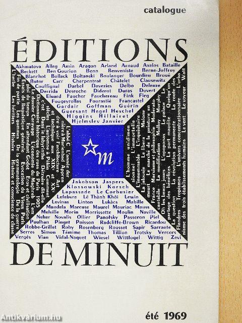 Éditions de Minuit 1969
