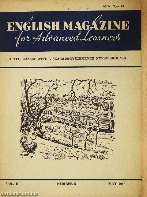 English Magazine for Advanced Learners 1958/5.
