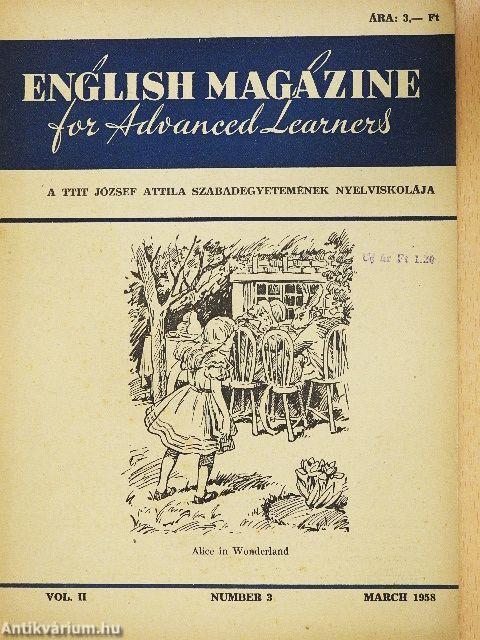 English Magazine for Advanced Learners 1958/3.
