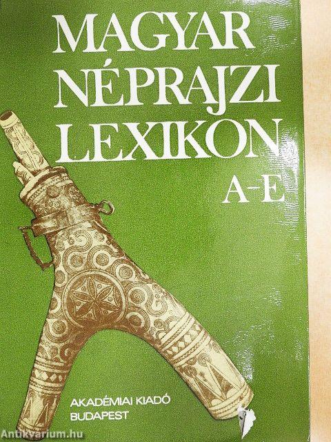 Magyar néprajzi lexikon 1-5.