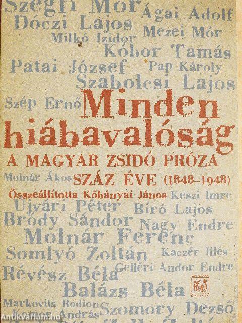 Minden hiábavalóság