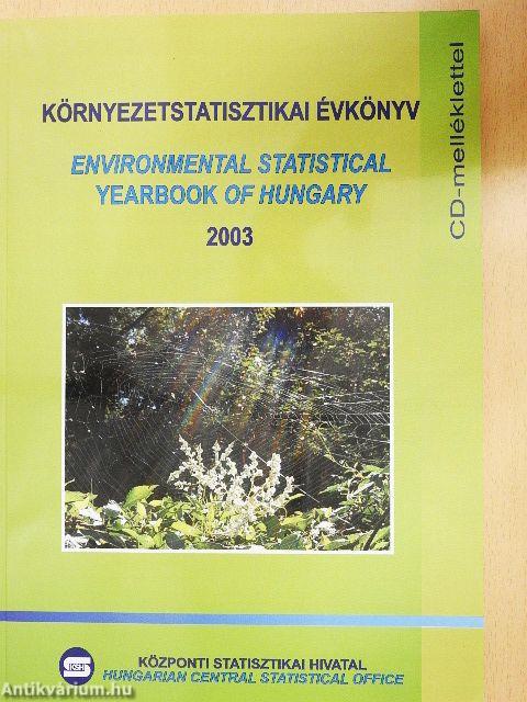 Környezetstatisztikai évkönyv 2003 - CD-vel
