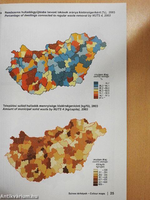 Környezetstatisztikai évkönyv 2003 - CD-vel