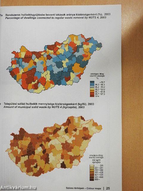 Környezetstatisztikai évkönyv 2003 - CD-vel