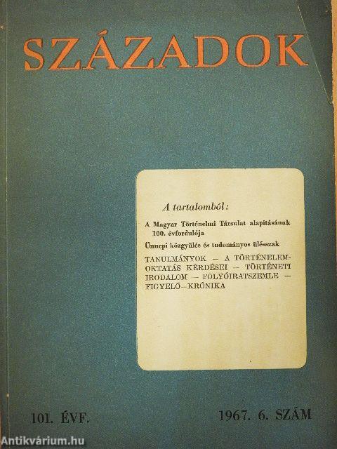 Századok 1967/6.