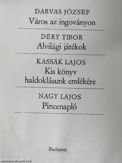 Magyar írók tanúságtétele (1944-45)