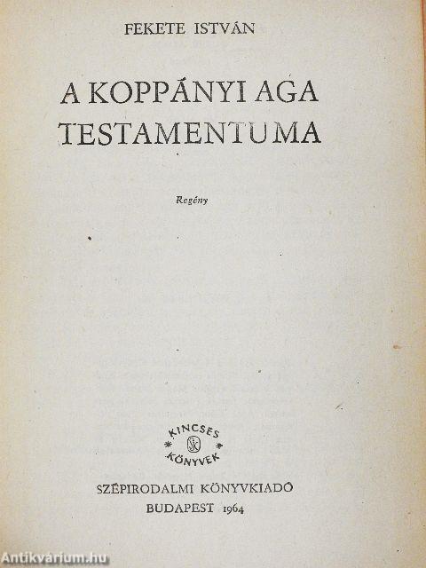 A koppányi aga testamentuma