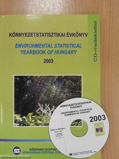 Környezetstatisztikai évkönyv 2003 - CD-vel