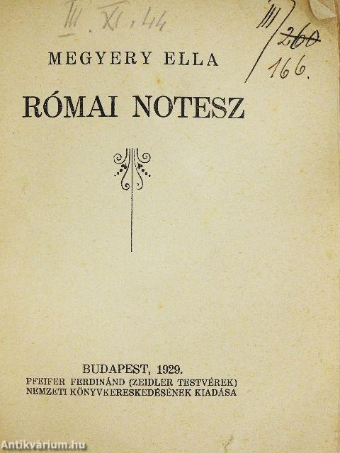 Római notesz