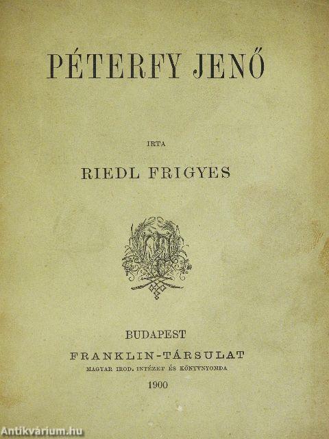 Péterfy Jenő