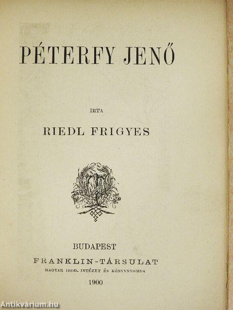 Péterfy Jenő