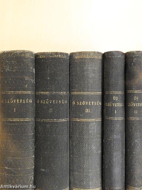 Ószövetségi Szentirás I-III./Újszövetségi Szentirás I-II.