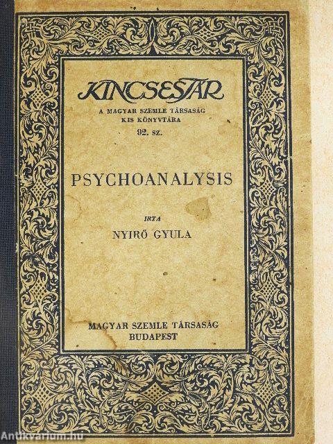 Psychoanalysis