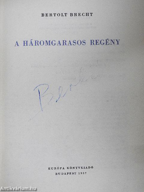 A háromgarasos regény