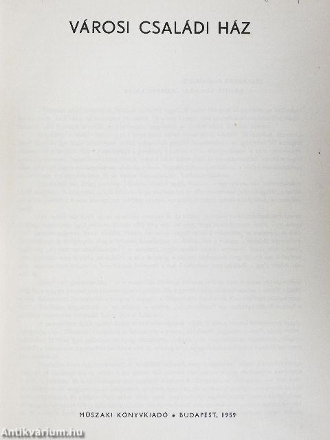 Városi családi ház