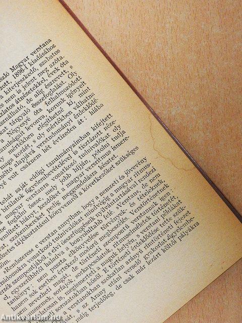 Rendszeres magyar verstan