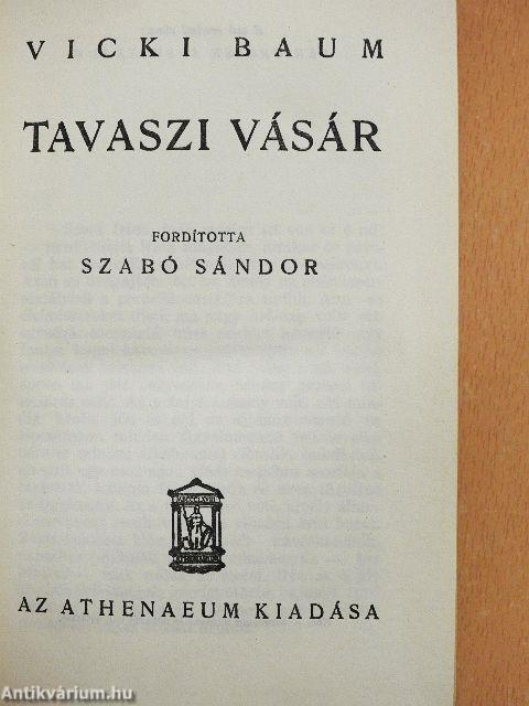 Tavaszi vásár