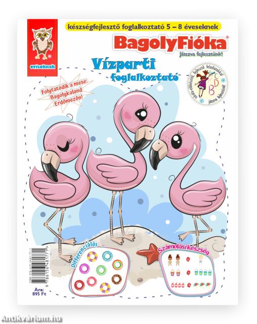 BagolyFióka kreatív foglalkoztató füzet - Vízparti