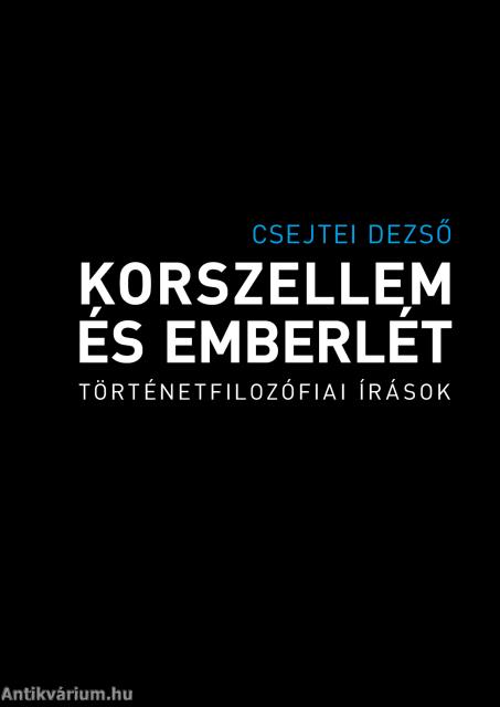 Korszellem és emberlét