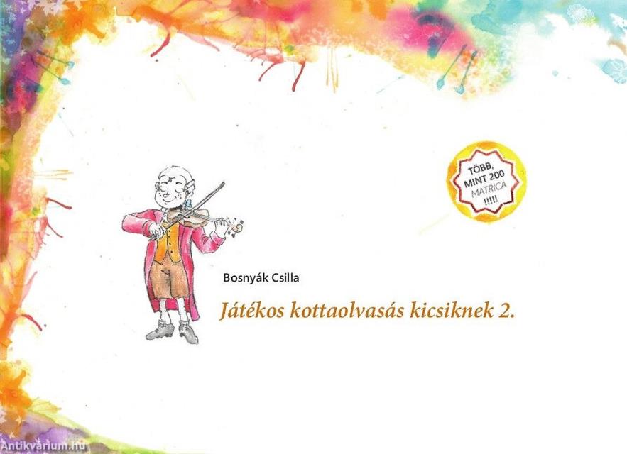 Játékos kottaolvasás kicsiknek 2