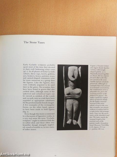 Early Cycladic Sculpture