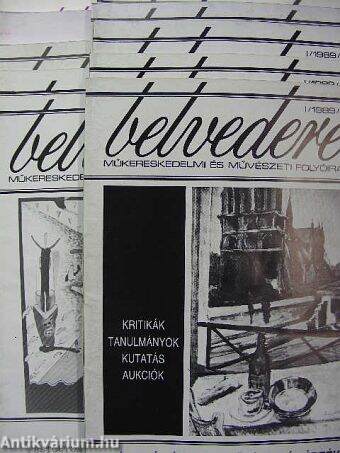 Belvedere 1989-1991. (vegyes számok) (10 db)