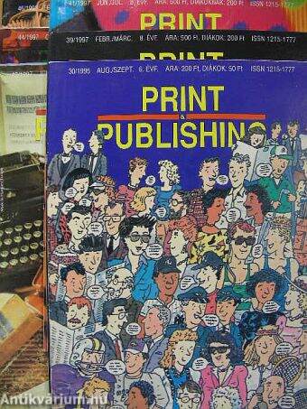 Print & Publishing 1995-1998. (vegyes számok, 6 db)