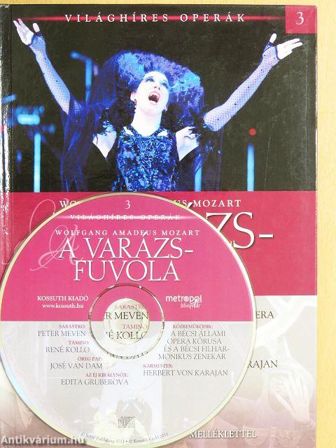 Wolfgang Amadeus Mozart: A varázsfuvola - CD-vel