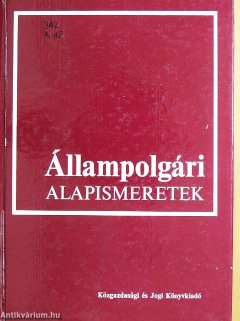 Állampolgári alapismeretek