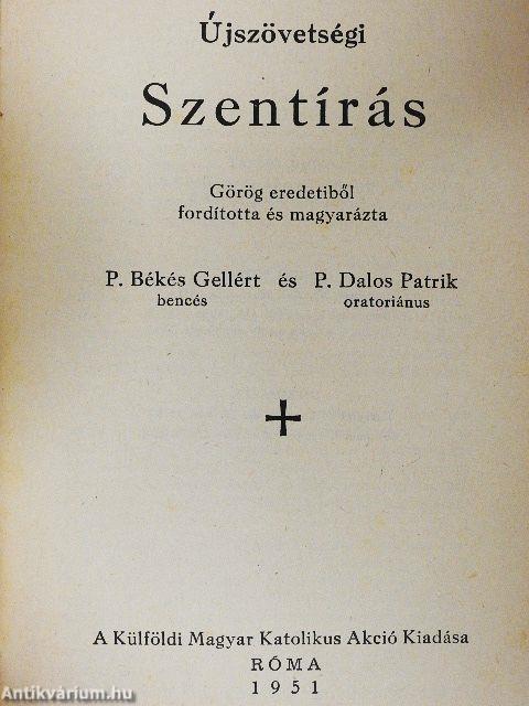 Újszövetségi Szentírás