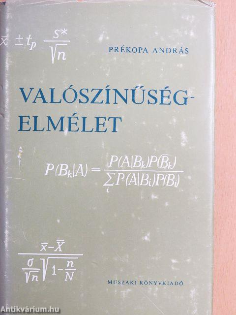 Valószínűségelmélet műszaki alkalmazásokkal