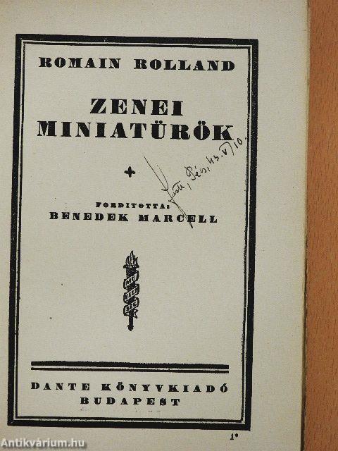 Zenei miniatürök I.