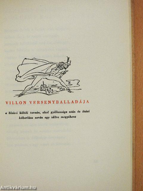 A szegény Villon tiz balladája és A szép fegyverkovácsné panasza