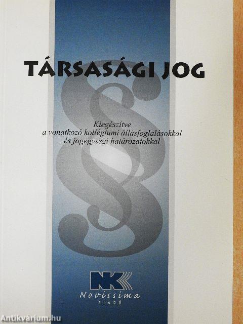 Társasági jog